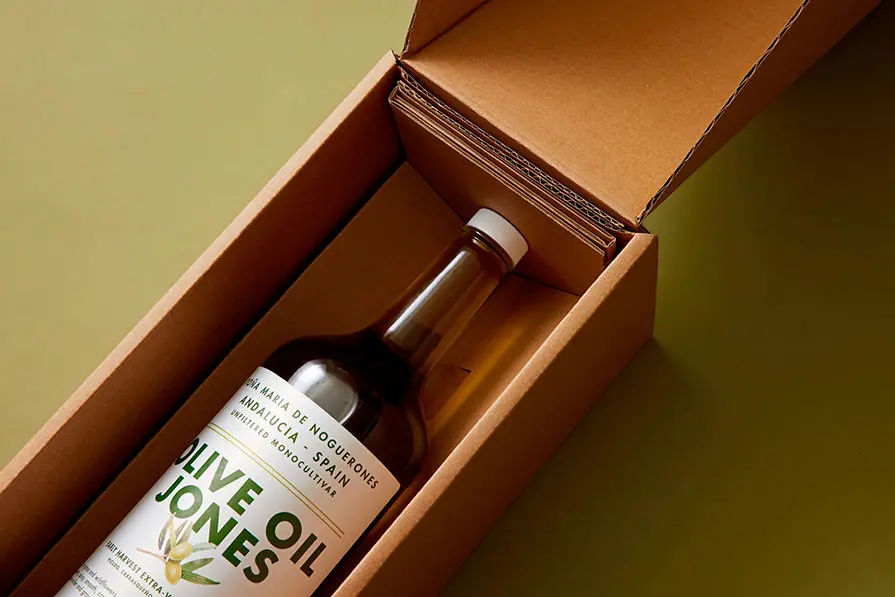 bottle packaging design detail