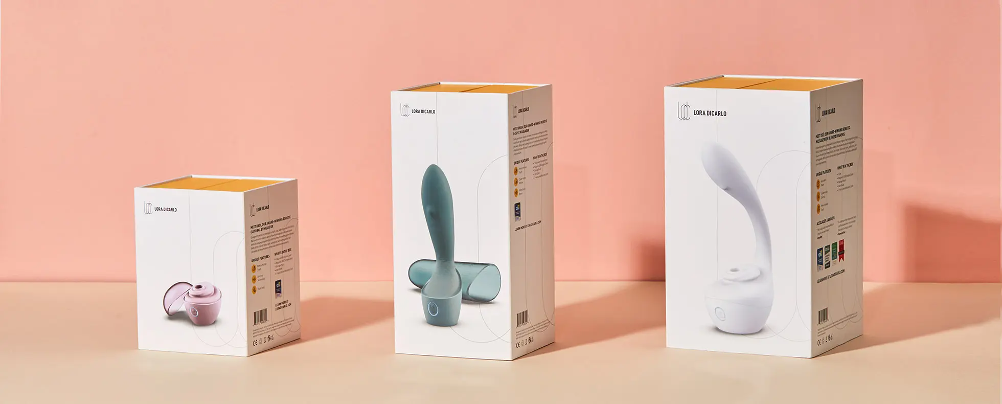 Lora DiCarlo eco-friendly packaging