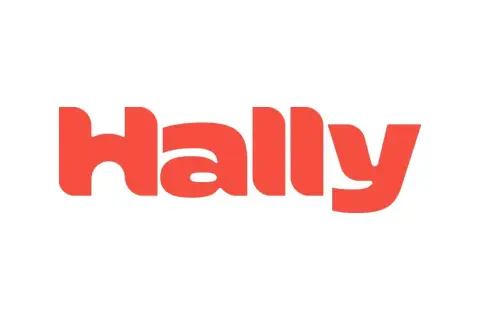 Hally Hair brand logo, Zenpack influencer packaging client