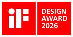 Winner of iF Design Award 2026