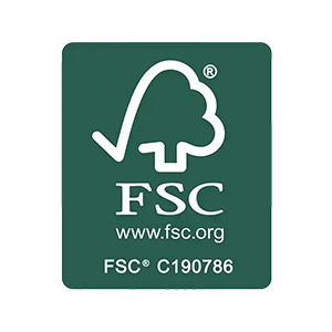 FSC Chain of Custody certification badge