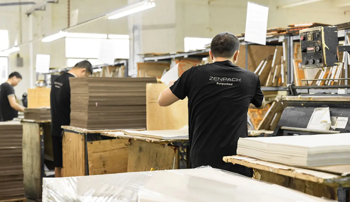 Global manufacturing facility producing paperboard and rigid packaging systems by Zenpack.