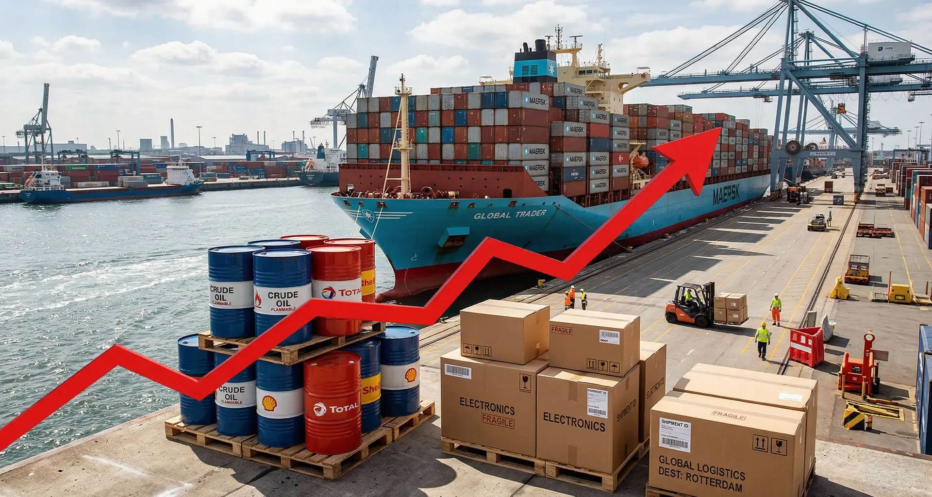 Rising raw material costs and global supply chain inflation impacting packaging prices.
