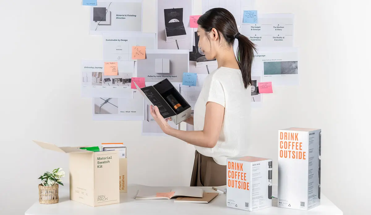 Structural packaging strategy and physical mockup testing by Zenpack.