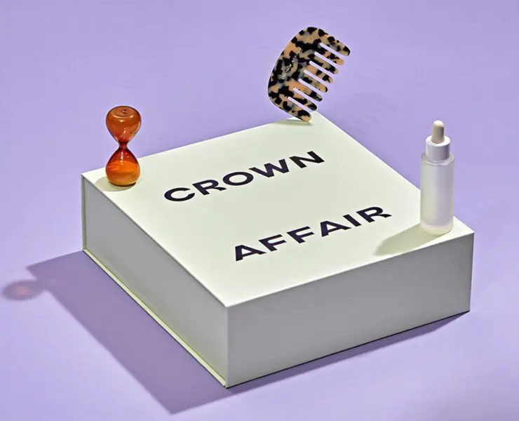 package designed for crown affair